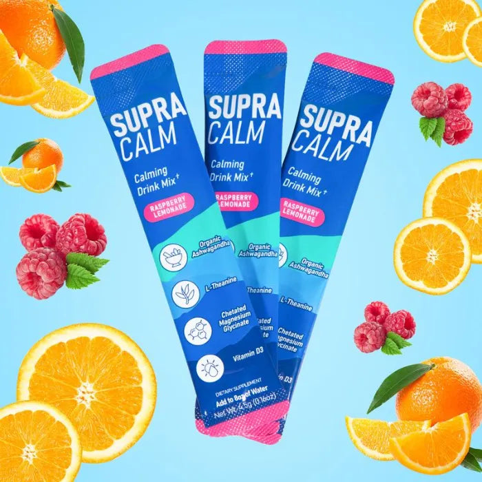 SupraCalm| Powdered Drink (Apoyo al cortisol, alivio estrés y ansiedad) | 20 PAQ