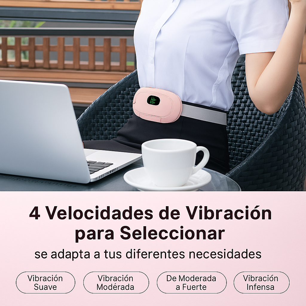 Almohadilla térmica portatil para los dolores menstruales